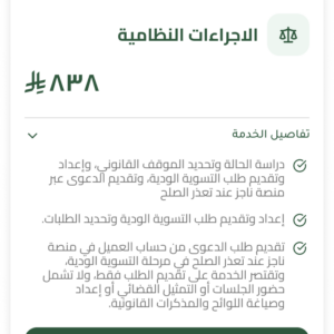 الإجراءات النظامية – مركز العون للمحاماة